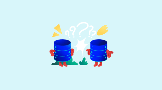 Two databases face to face