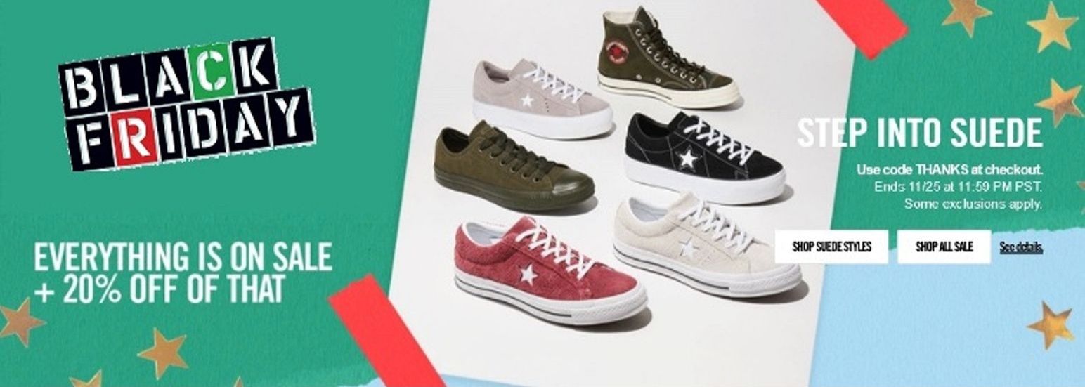 Converse black friday cheap 2019