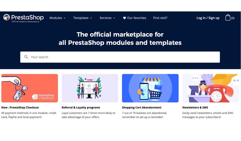 Facebook Connect Extension for your PrestaShop eCommerce - Web