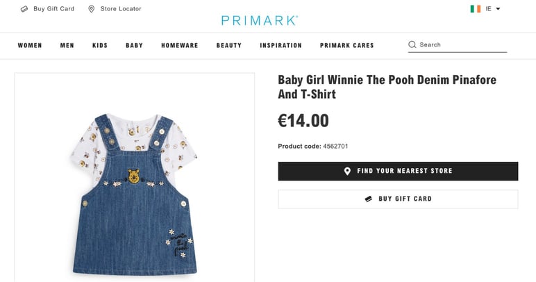 COVID impact on businesses Primark