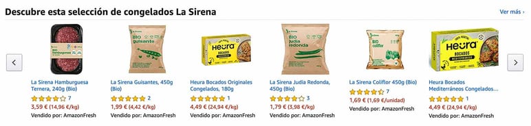 Tienda destacada en Amazon Fresh