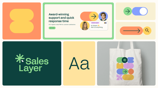 Nueva identidad corporativa de Sales Layer PIM
