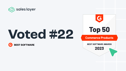 Sales Layer PIM en G2 Top 50 Software 2023