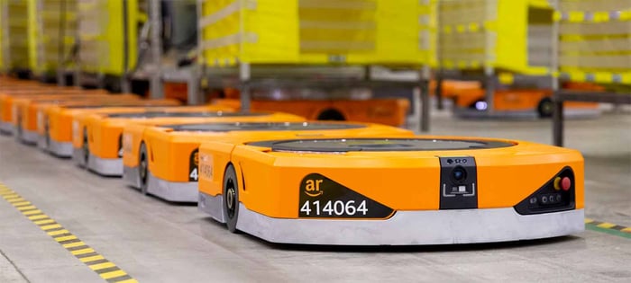 Orange Amazon bots with artificial intelligence