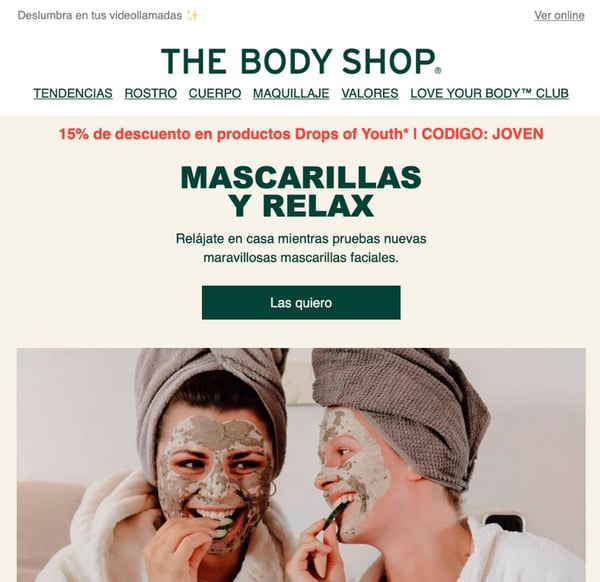 Sector cosmética coronavirus The Body Shop