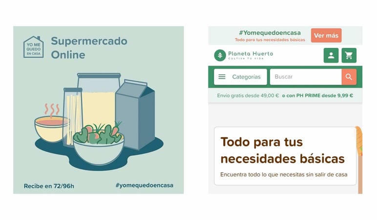 Ecommerce alimentación