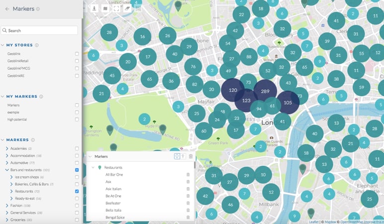 Geoblink geolocation software