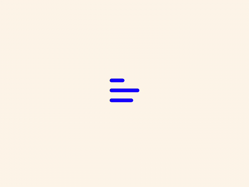 Menu icons