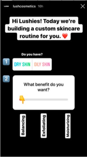 Instagram Stories poll