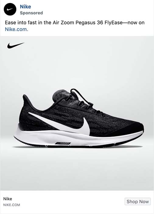 Nike clearance instagram ad