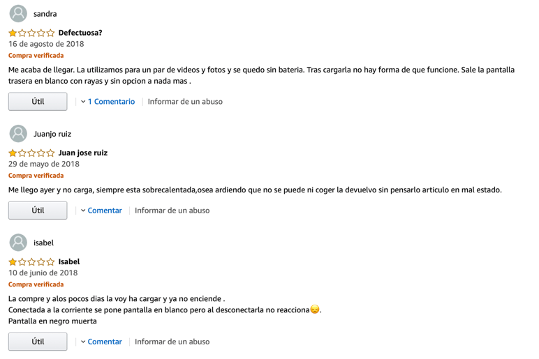 Medidas de seguridad en Amazon