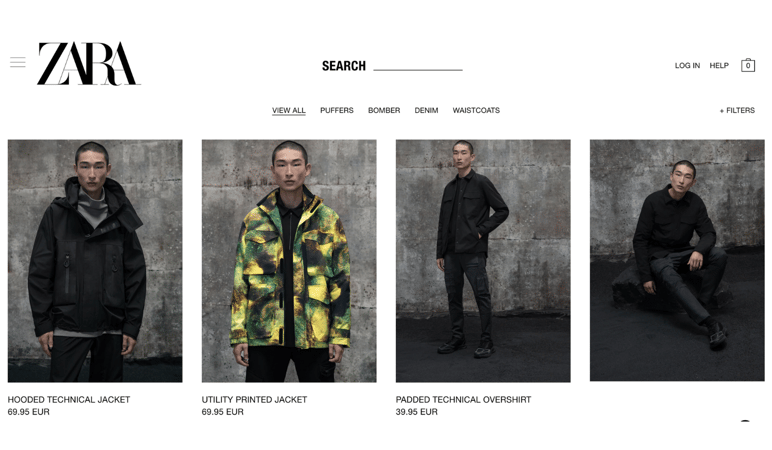Ecommerce Zara