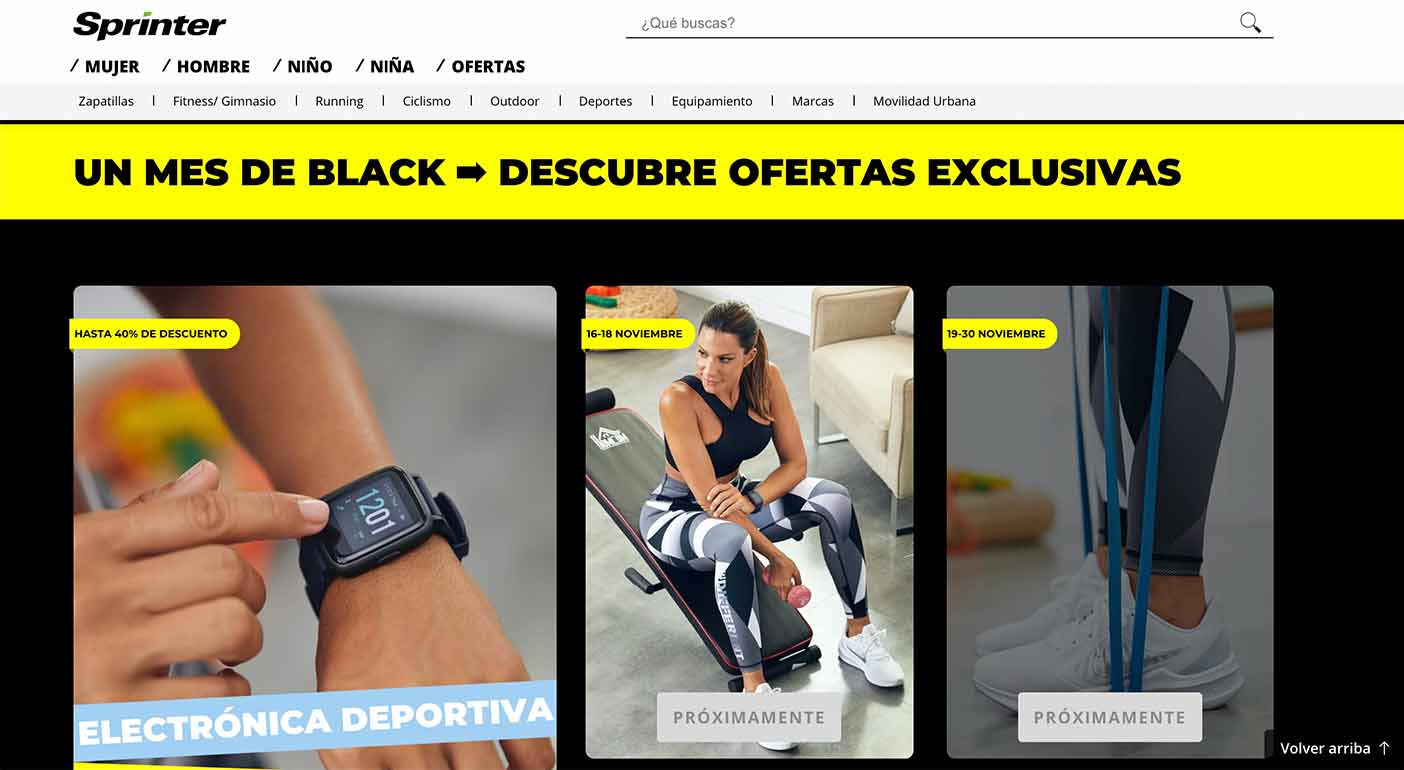 Reloj sprinter online niña